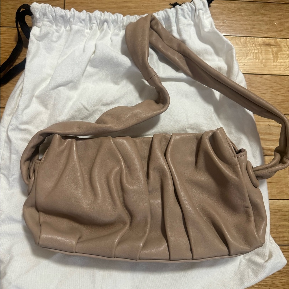 Elleme Vague Pleated Shoulder Bag